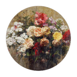 Vintage Sommer-Blume von Henri Fantin-Latour Schneidebrett