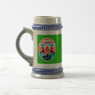 Vintage Sommer Design-68265 Bierglas
