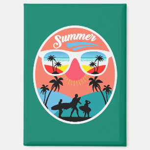 Vintage Sommer Design-68265 Magnet