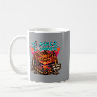 Vintage Sommer Halloween Slasher Sommer Süß Kaffeetasse