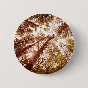 Vintage-Sommerbäume Button