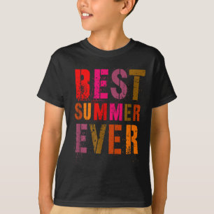 Vintage-Sommercamp-Mitarbeiter Camping-Gastfamilie T-Shirt