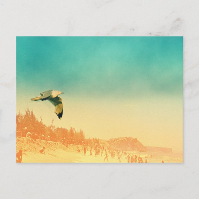 Vintage Sommerpostkarte Postkarte (Vorderseite)