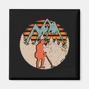 Vintage Sondeln-Metalldetektorin Magnet