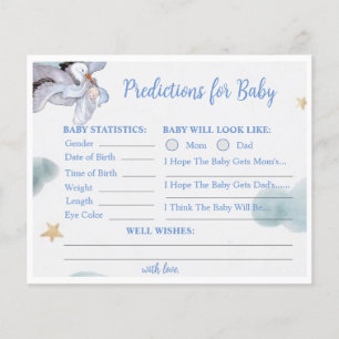 Vintage Sonderlieferungen Storchenwünsche für Baby