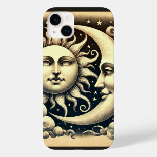 Vintage Sonne & Mond Case-Mate iPhone 14 Plus Hülle