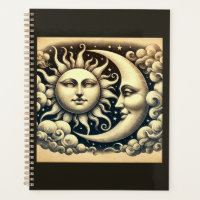 Vintage Sonne & Mond