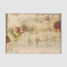 Vintage Sonnenblume III