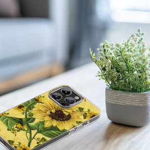 Vintage Sonnenblumen Case-Mate iPhone Hülle