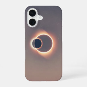 Vintage Sonnenfinsternis iPhone 16 Hülle