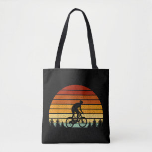 Vintage-Sonnenuntergang-Mountainbike-Geschenk für