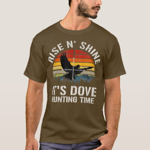 Vintage Sonnenuntergang Taubenjagdsaison T-Shirt