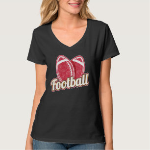 Vintage Sonntag Funday Klassisches Bogenherz Ich l T-Shirt