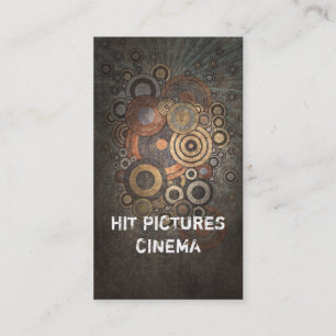 Vintage Sorgen-kreative Geschäfts-Vertikale-Karte Visitenkarte