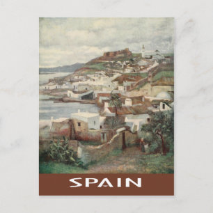Vintage Spanien Ayamonte Postkarte