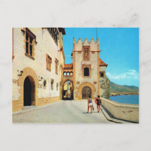 Vintage Spanien, Sitges, Museum Postkarte