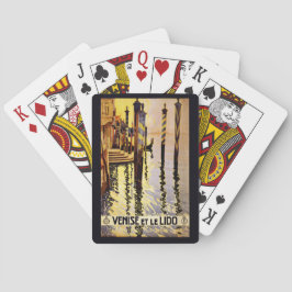 Vintage Spielkarten "Venise et le Lido" Italien
