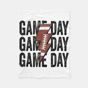 Vintage-Spieltag Football Blitz Funny Team Fleecedecke