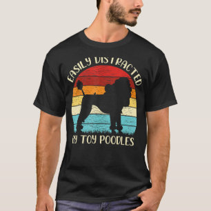 Vintage-Spielzeug-Pudel-Hund leicht durch Spielzeu T-Shirt