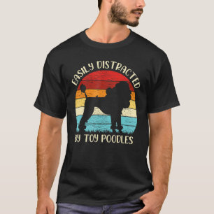 Vintage-Spielzeug-Pudel-Hund leicht durch Spielzeu T-Shirt