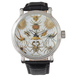Vintage-Spinnen oder Spinnentiere von Ernst Haecke Armbanduhr