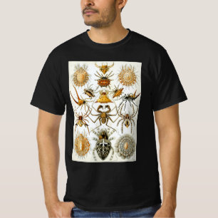 Vintage Spinnen oder Spinnentiere von Ernst Haecke T-Shirt