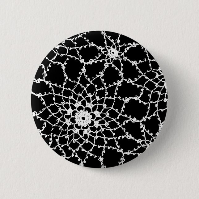 Vintage Spitze Button (Vorderseite)