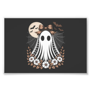 Vintage-Spitze-Geist-Halloween Fotodruck