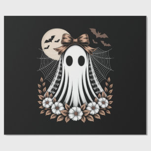 Vintage-Spitze-Geist-Halloween Geschenkpapier