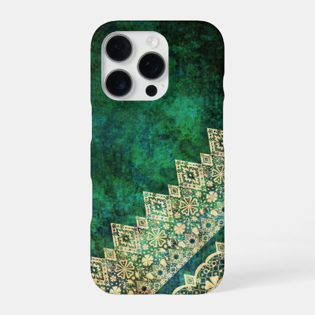 Vintage Spitze iPhone Hülle (Rückseite)