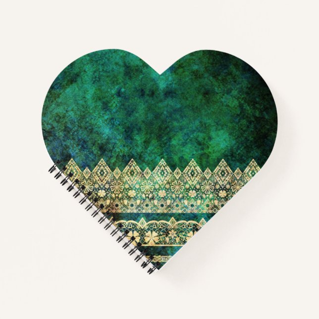 Vintage Spitze Notizbuch (Vorderseite)