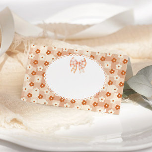 Vintage Spitzen-Bogen-Süsse Kuchen Geburtstag Plat