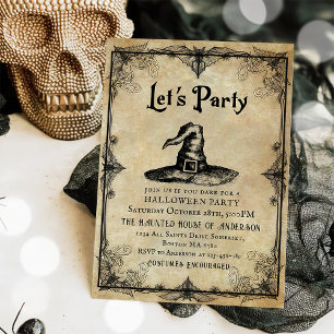 Vintage-Spooktacular-Erwachsene-Halloween-Kostüm-P Einladung