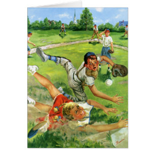 Vintage-Sport Baseball, Kinderteams spielen