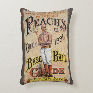 Vintage-Sport Baseball, Reach's Guide Cover Art Dekokissen