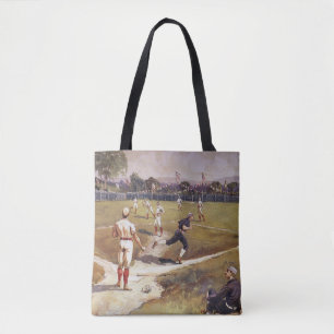 Vintage-Sport-Baseballspiel von Henry Sandham