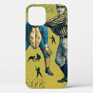 Vintage-Sport Baseballspieler beim Heimspiel Case-Mate iPhone Hülle