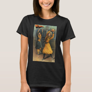 Vintage-Sport, Damen-Basketballteam bei einem Spie T-Shirt