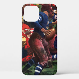 Vintage-Sport-Footballspieler Quarterback im Spiel Case-Mate iPhone Hülle