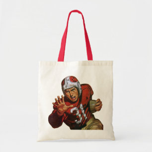 Vintage-Sport-Fußballspieler Running Back Nr. 31 Tragetasche
