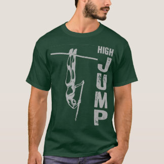 Vintage Sport High Jump Lovers High Jump Woman Sil T-Shirt