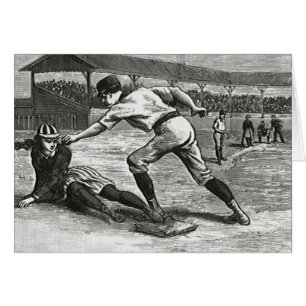Vintage-Sport, viktorianische Frauen-Baseballteams