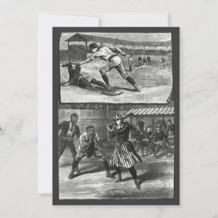 Vintage-Sport, viktorianische Frauen-Baseballteams