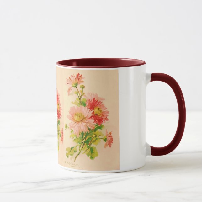 Vintage Spring Bouquet Tasse (Rechts)