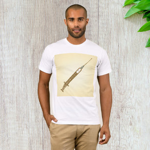 Vintage Spritze Medizinische Gesundheitspflege Ske T-Shirt