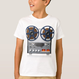 Vintage-Spulentonbandgerät für Audiophile T-Shirt