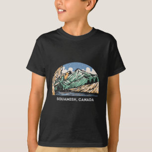 Vintage Squamish, Kanada Felsenklettern Bouldering T-Shirt