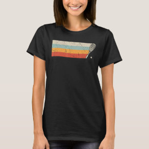 Vintage Squash-Spieler für Squash-Team T-Shirt