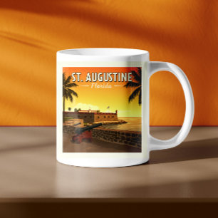 Vintage St. Augustine Florida Kaffeetasse