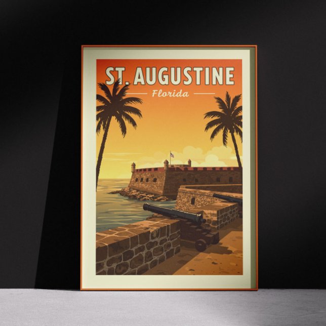Vintage St. Augustine Florida Poster (Von Creator hochgeladen)